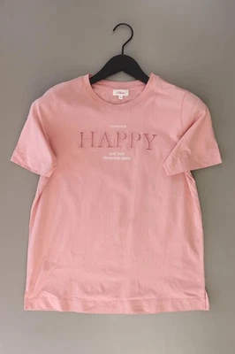 s.Oliver Camiseta Regular Shirt para mujer T. 36, S manga corta rosa de algodón - Imagen 1 de 4