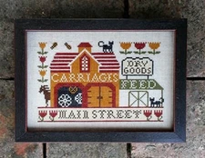 Carriage House on Main by Carriage House Samplings cross stitch pattern