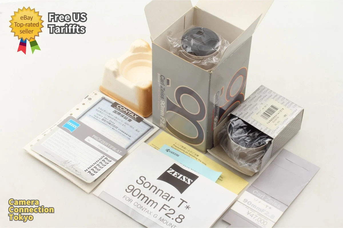 ZEISS Sonnar T* 90mm Focal f/2.8 Camera Lenses for sale | eBay