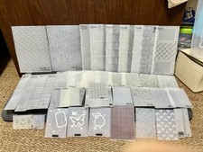 Embossing Folder Lot: Anna Griffin, Sizzix And More. Different Sizes