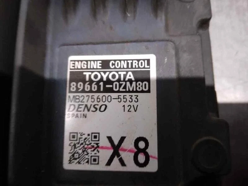 896610ZM80 centralina motore per TOYOTA AURIS 1.2 16V TURBO CAT 2012 4332878 - Immagine 4 di 4