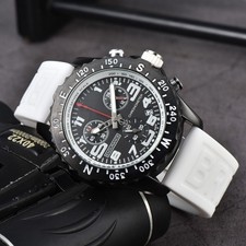 Sports Multi-functional Waterproof Quartz Chronograph Watch - Casual Style Men's
