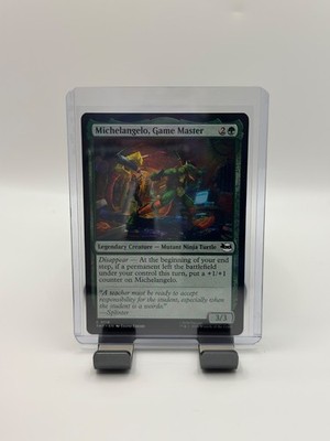 MTG, Michelangelo, Game Master $3 ORDER MIN 118 Teenage Mutant Ninja Turtles Reg