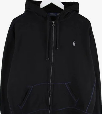 Polo Ralph Lauren Herren Zipper Kapuzenpullover Schwarz S (Preis verhandelbar )