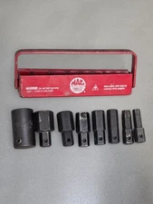 8 pc Mac Tools AT Allen Socket w/ Metal Tray 3/8 Drive 5/16" To 3/4"