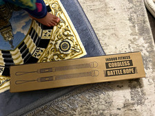 Indoor Cordless Battle Rope for Fitness Training and Indoor Exercise Workouts