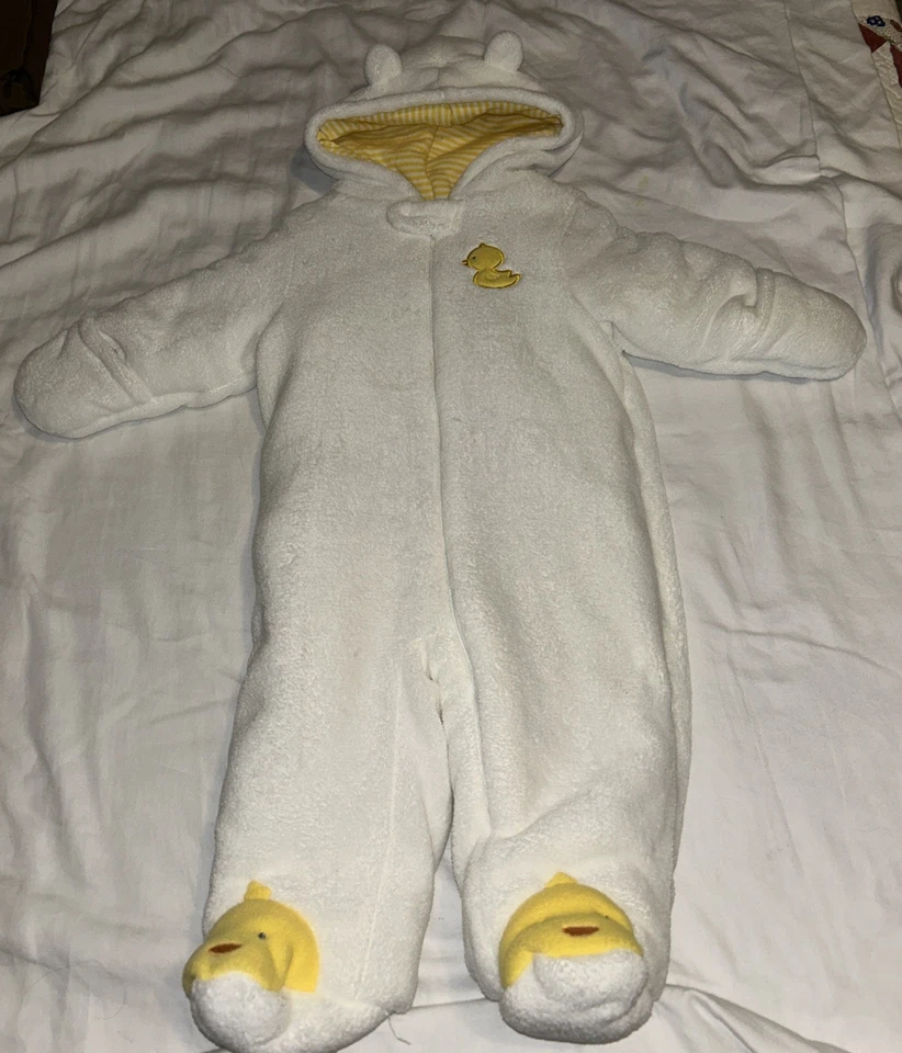 Little Wonders-Traje de nieve Baby Chick 1 pieza y guantes de piel-3-6 meses-muñeca no incluida Foto 2 de 4