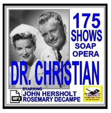 DR. CHRISTIAN 175 Choice Old Time Radio Shows OTR MP3 On USB Flash Drive