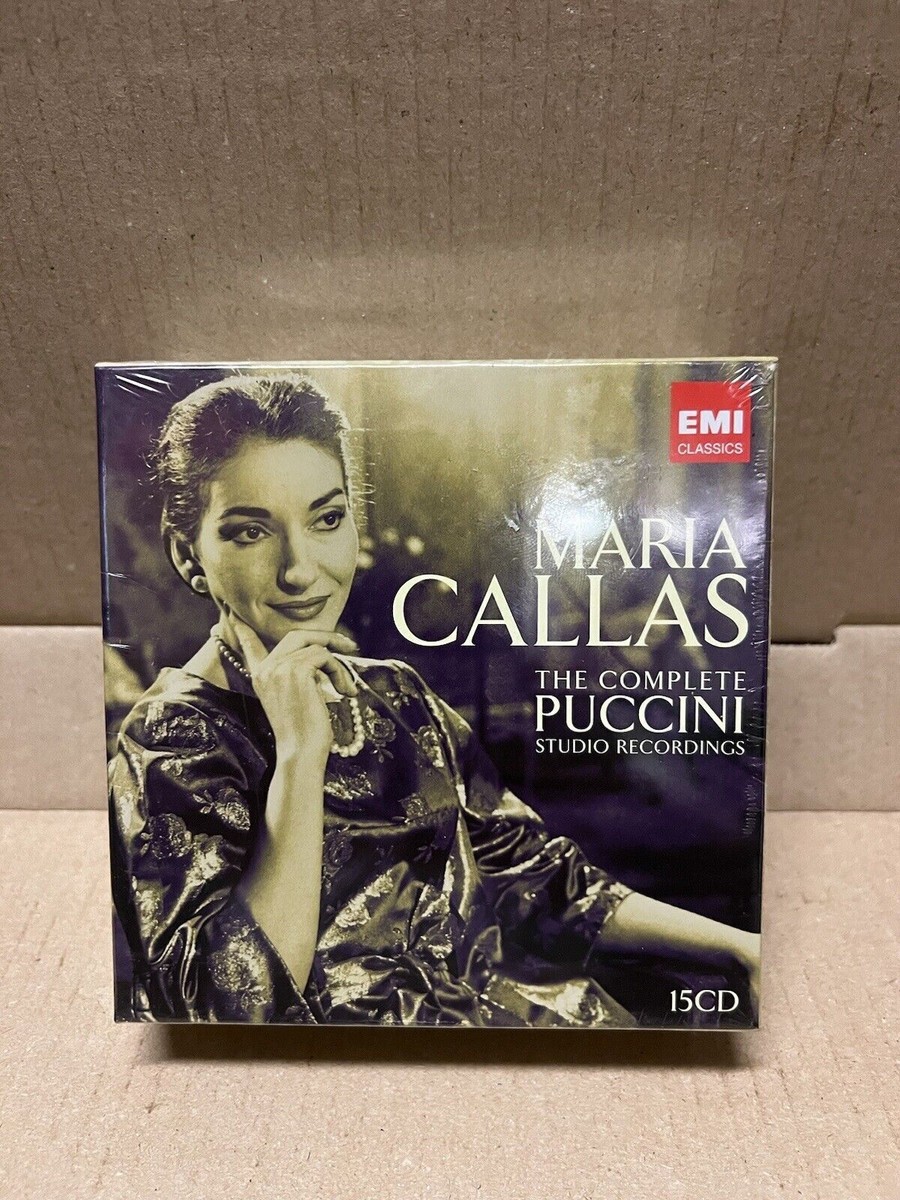 Callas Sings Puccini: Complete Studio Recordings［CD］ 15xCD Box Set Maria Callas The Complete Puccini Studio