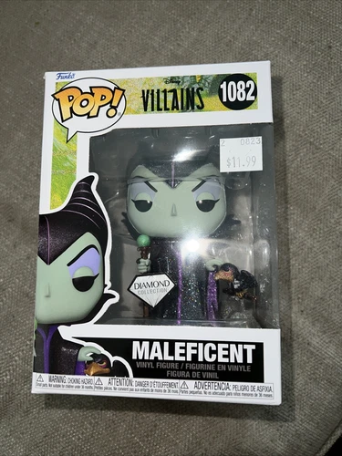 Funko POP! Disney Villain Diamond MALEFICENT #1082 Target Con 2023 NIB