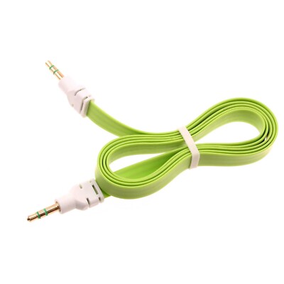 3.5mm Aux Cable Adapter Car Stereo Aux-in Audio Cord Speaker for Cell Phones
