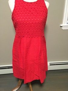 vestido vermelho dia a dia