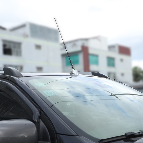 Car Roof Antenna/Aerial Base Cover Protection Trim Fit For Ford Ranger 2015-2021 - Picture 4 of 12