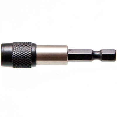 Bithalter Schnellwechsel 6,3 mm 1/4 6-kant Länge 60 mm Bit Adapter Akkuschrauber
