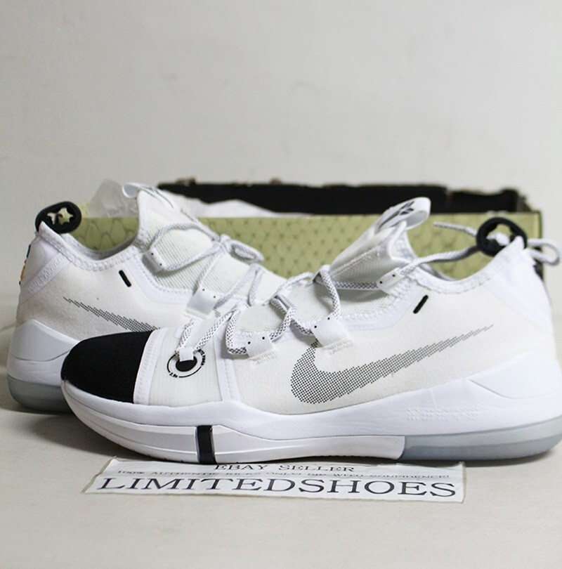 Nike Kobe A.D White Black Toe AR5515-100 Men US 11.5 Size | eBay