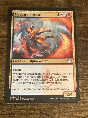 Maelstrom Muse 202/275 Strixhaven: School of Mages Uncommon MTG L10630*