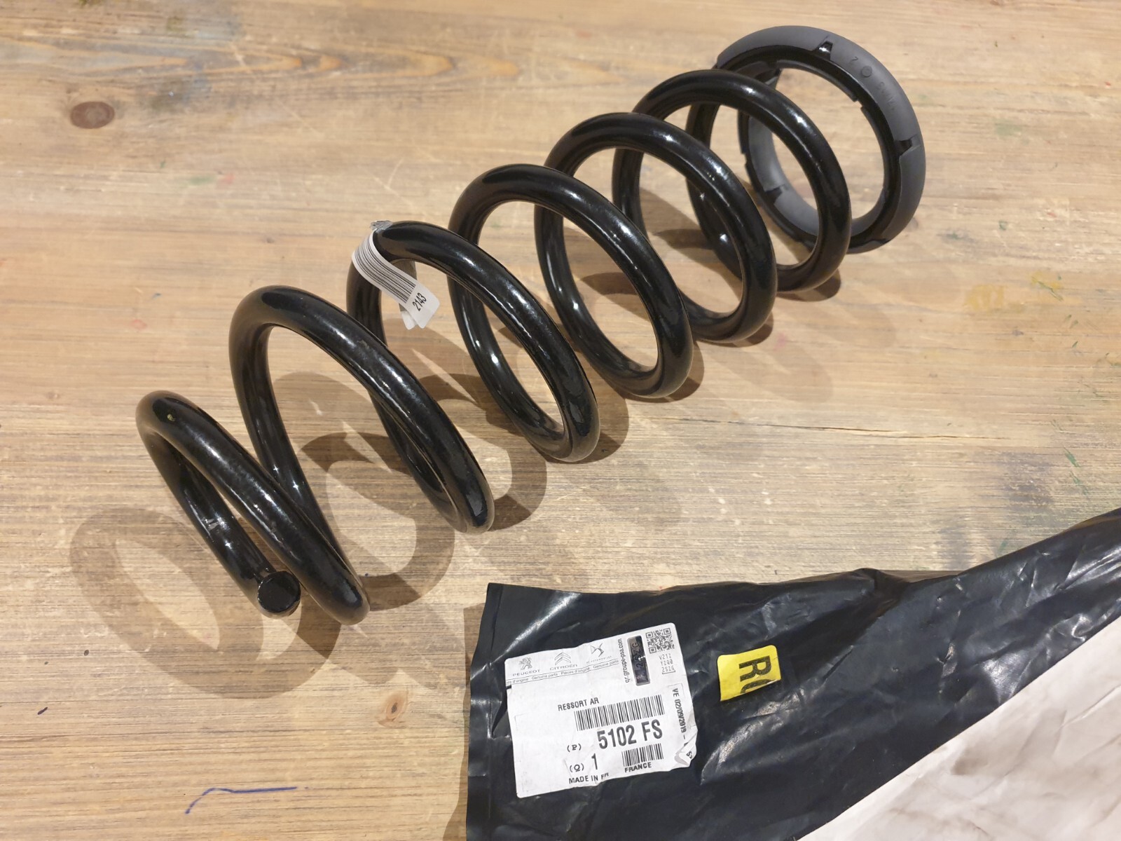 Peugeot 508 Mk1 Genuine Rear Coil Spring 5102FS 2010- OEM Quality Replacement