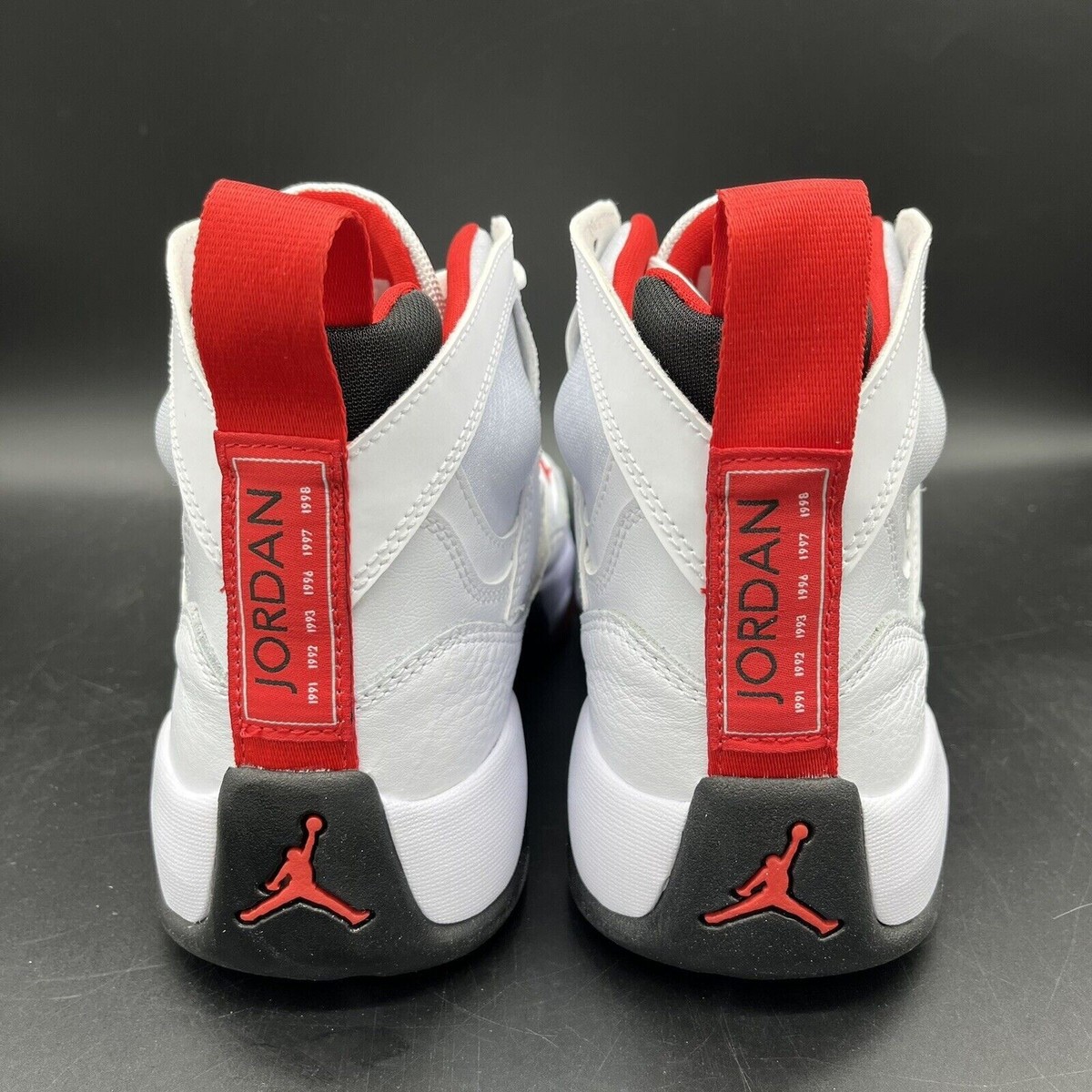 Air Jordan Jumpman Two Trey White Black Red Retro Shoes DO1925-160