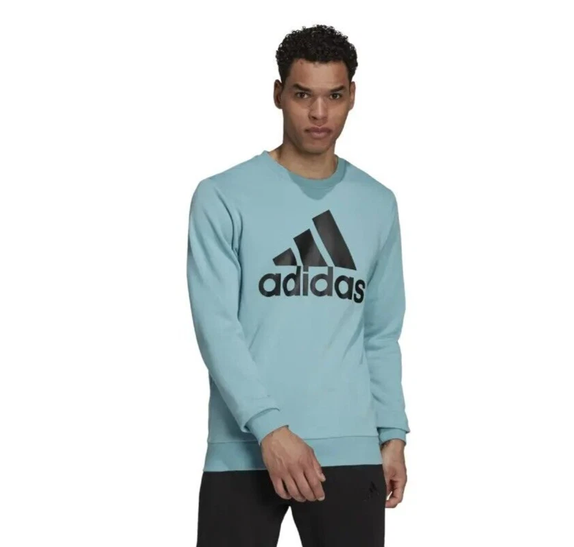 Green and shop white adidas sweatshirt