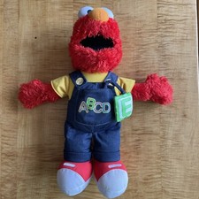 2008 Fisher Price Sesame Street Talking ELMO SINGING ABC Plush Stuffed Animal
