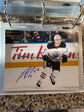 Patrick Russell Signed Autographed Edmonton Oilers 8X10 Photo