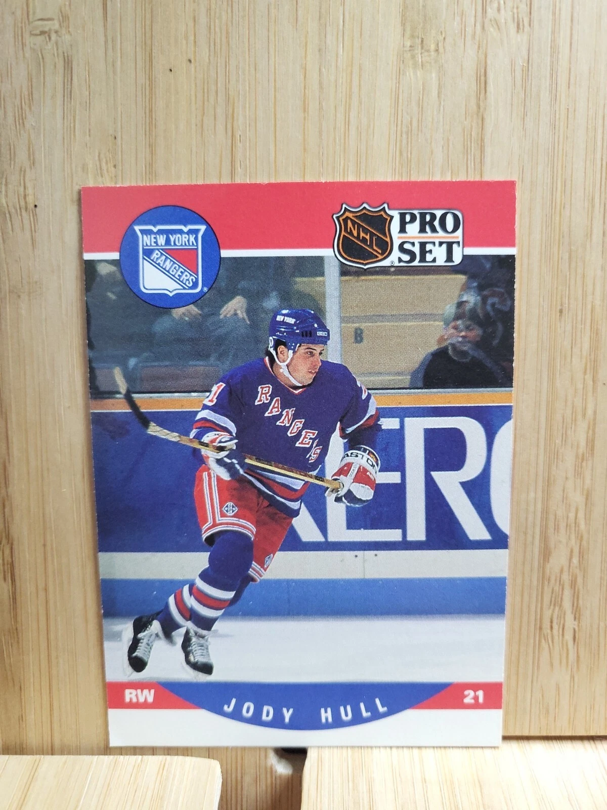 1990 Pro Set Hockey Jody Hull #490