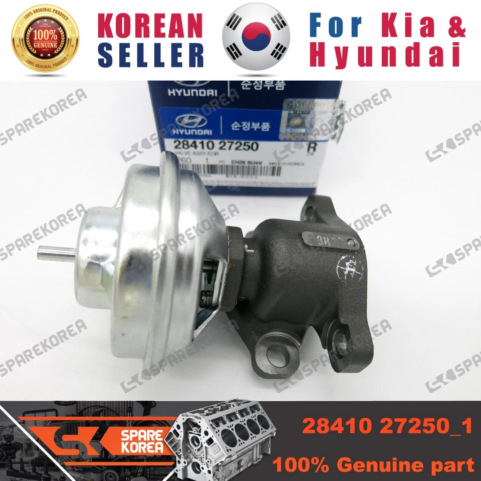 Original/OEM 2841027250 CONJUNTO DE VÁLVULAS-EGR para Hyundai Santa Fe Foto 2 de 2