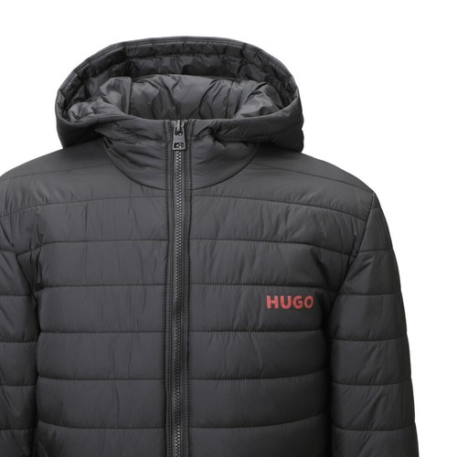 HUGOBOSS Padded Hooded Blouson BENE2241 Quilted Black, Darkblue Size S, M, L NEW - Picture 4 of 14