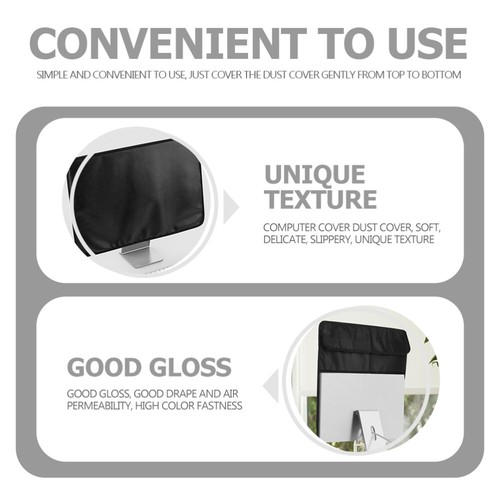 Computer Monitor Cover Desktops Monitor Screen Guard Computer Cover - Afbeelding 8 van 12