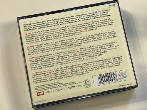 Gerry And the Pacemakers You’ll Never Walk Alone The Emi Years 1963-1966 4 CD - Picture 2 of 11