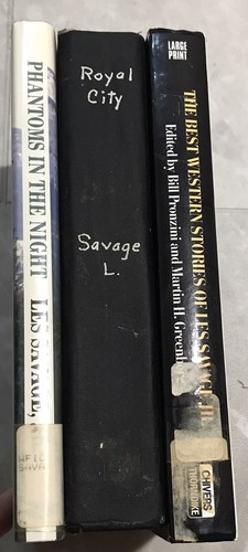 LES SAVAGE JR Lot 3 Vintage Westerns HB-Royal City/Phantoms Of The Night/Best Of - Picture 4 of 9