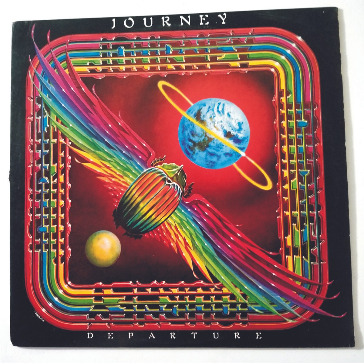 送料込 美品★ジャーニー 『INFINITY』『ESCAPE』 LPレコード2枚 JOURNEY INFINITY ESCAPE 2Set Japan LP Vinyl 25AP 866/25AP