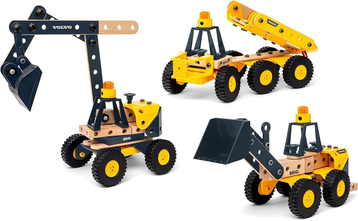 BRIO (ブリオ) ビルダー Volvo工事車両DXセット 34597 BRIO (ブリオ) ビルダー Volvo工事車両DXセット 34597 「全213