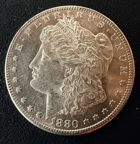 1880 S Morgan Dollar AU Proof Like