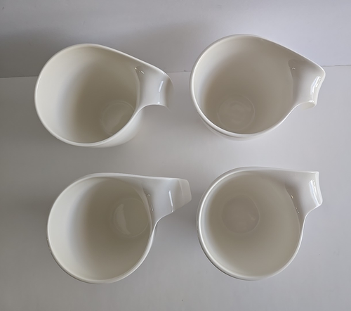 4 NEW Villeroy & Boch The Flow Mug Coffee Tea Premium Porcelain Germany NOS 12oz - Picture 4 of 7