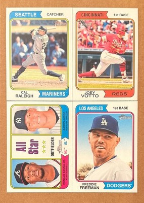 2023 Topps Heritage - BASE 251-500 SP You Pick / Choose Complete Your Set