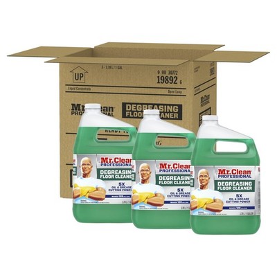 Mr. Clean PRO Degreasing Floor Cleaner, Bulk Liquid Concentrate for Removing ...