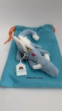 Jellycat Sky Dragon Bag Charm Authentic Brand New w/ Dustbag