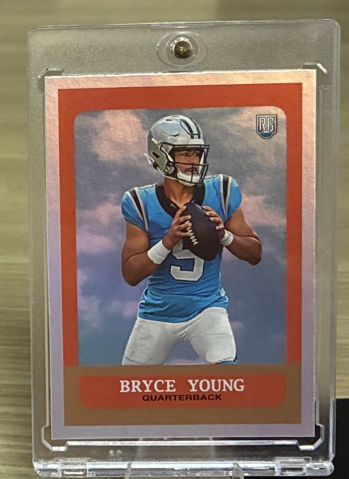 Bryce Young Rookie  - MiNT Holo Refractor RC PANTHERS SP