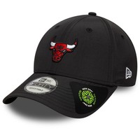 New Era 9Forty Strapback Cap Midi Chicago Bulls Schwarz