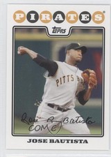 2008 Topps ( Pictured) Jose Bautista ( Pictured) Jose Castillo #158 0s5