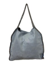 STELLA McCARTNEY Falabella Fold-Over Tote Bag blue