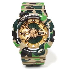 BAPE  CASIO G-SHOCK 25th Anniversary Camo Men's Collaboration Watch