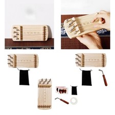 Guzheng Fingertrainer, Finger&uuml;bungsger&auml;t, Zubeh&ouml;r, Holz, Leise, Kompakt,