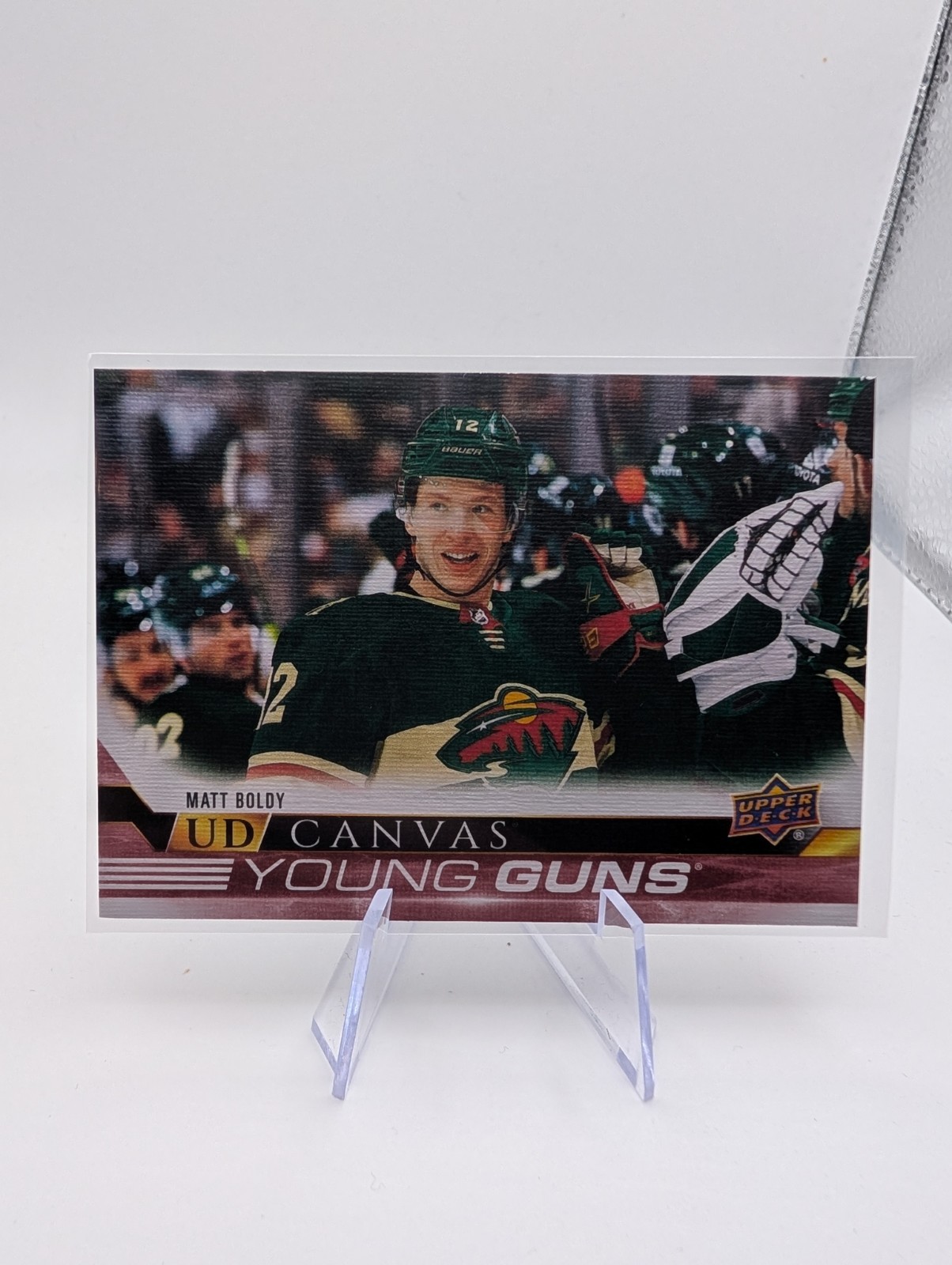 2022-23 Upper Deck Series 1 UD Canvas Young Guns Matt Boldy #C93 Rookie RC