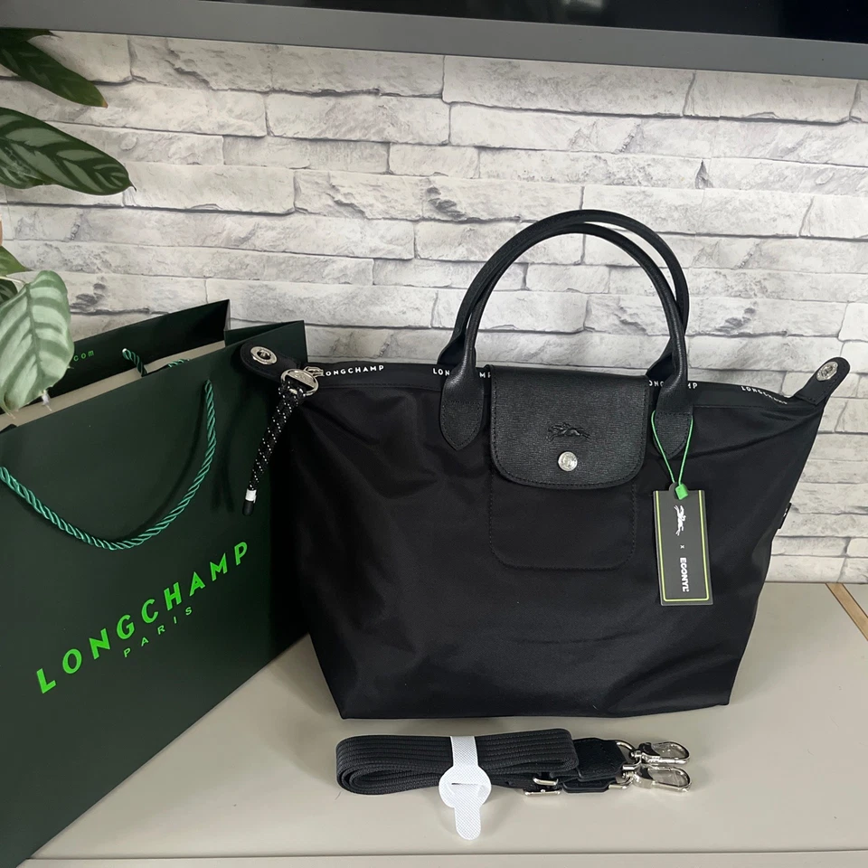 Sac à main Longchamp Energy L Noir - Photo 1/4