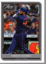 2022 Panini Three and Two #94 Yordan Alvarez /99 - BB