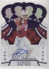 2020 Chronicles Draft Picks Purple Signatures 2/25 Colby Parkinson #61 Auto f0n