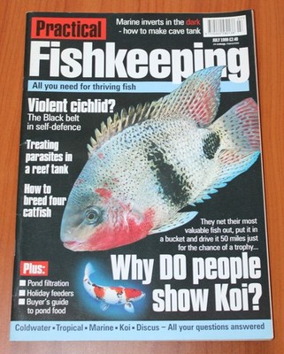 Practical Fishkeeper Magazine July 1999 EMAP Active Publishing Good+ Condition