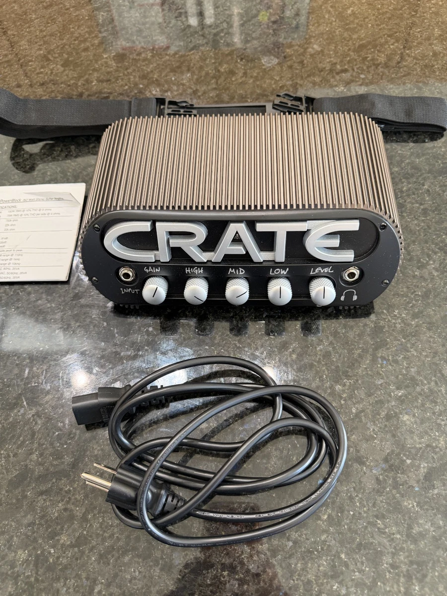 Crate CPB150 Power Block Guitar Amplifier Head 150W with Travel